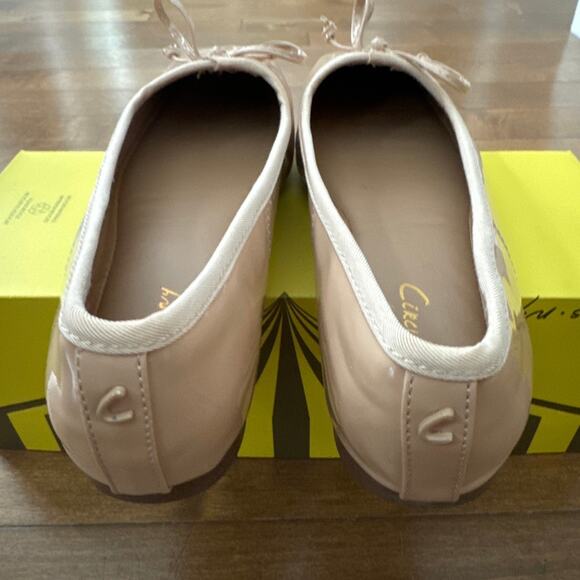 NWB CIRCUS NY Teresa Square-Toe Ballet Flats nude size 8 - Picture 7 of 12
